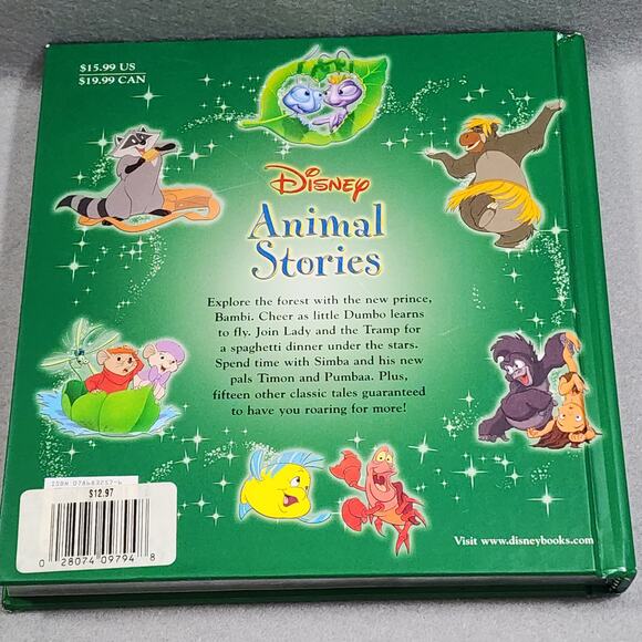 DISNEY ANIMAL STORIES (Disney Pixar Film Storybook Collections) by Sarah Heller - Picture 8 of 11